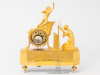 A French Empire ormolu mantel clock 'Ars Amatoria', circa 1800