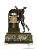 A fine French Empire mantel clock oubli du temps by Galle, circa 1810.