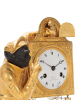 A French Empire ormolu mantel clock 'Harlequin', circa 1815
