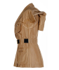 Gianfranco Ferré Camel Brown Silk Jacket – S/S 2004 Runway Collection - Gianfranco Ferré