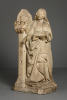 Limestone statue of Saint Barbara