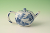 A KangXi blue and white porcelain teapot c.1700.