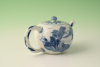 A KangXi blue and white porcelain teapot c.1700.