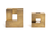 André Volten (Andijk 1925-2002 Amsterdam), brass openwork cube, ca. 1990 - Andre Theo Aart Andre Volten