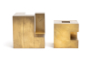 André Volten (Andijk 1925-2002 Amsterdam), brass openwork cube, ca. 1990 - Andre Theo Aart Andre Volten