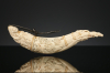 Mughal ivory powder horn