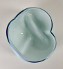 Barbara Nanning (The Hague 1957), light blue bowl with opaque interior - Barbara Nanning