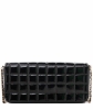 Chanel 'East West' Flap Bag in Black Quilted Patent Leather - Chanel