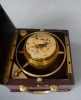 Attractive small marine chronometer by Winnerl, France, circa 1850.
