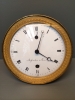 Een uitzonderlijk zeldzame Franse verguld en gepatineerd bronzen nacht-projectie klok, vroeg 19e eeuw