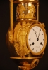 PV05 Vaseshape mantelclock with gilt case