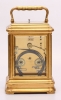 A fine French gilt brass 'Giant' carriage clock, Drocourt, circa 1870