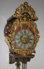 DW11 Miniature 18th century Dutch-Frisian 'stoeltjesklok schippertje' with alarm function.