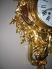 W22 Transitional Louis Quinze/Seize Cartel clock, in superb original condition and perfect gilding