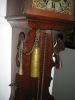 DW24 Bijzonder Fries staartklokje, zgn. kantoortje of notarisklok, ca. 1830, in volledig originele staat