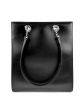 Cartier Black Leather Panther Tote - Cartier