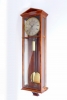  Een mooi  Oostenrijks  ‘Dachluhr’ -  wandregulateur,  mahoniehout gefineerd, c. 1840.