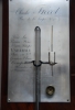 BA06 Franse Barometer/ Thermometer gesigneerd Charles Frecót - Rue de la harpe no 93