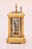 A small Swiss carriage timepiece with repetition, circa 1860