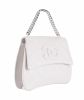 Chanel White Quilted Leather Handbag - Chanel
