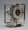 M183 Nickel plated art deco J. L. Reutter four-glass Atmos clock