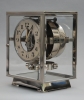 M177 Nickel plated art deco J. L. Reutter four-glass Atmos clock.