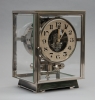 M177 Nickel plated art deco J. L. Reutter four-glass Atmos clock.