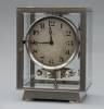 M155 Nickel plated art deco J. L. Reutter four-glass Atmos clock