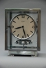 M82 Nickel plated art deco J. L. Reutter four-glass clock