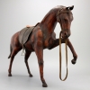 Een Lederen Model van een Paard