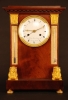 T07 Tableclock with barometer and thermometer