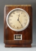 M154 Wooden Atmos clock, coromandel veneers, J.L. Reutter,model LG I,No 617, France circa 1930.