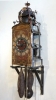 A gothic iron clock with foliot, South Germany, dated 1607.