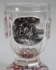 Bohemian glass 'Napoleon on horseback'