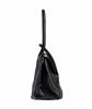 Hermès Initiale Black Leather Shoulder Bag - Hermès