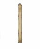 A French polychrome painted stick barometer, circa 1800