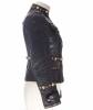 Gucci Black Leather Studded Jacket - Gucci