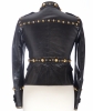 Gucci Black Leather Studded Jacket - Gucci