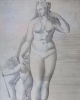 Engraving: Venus and Eros