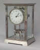 M218 Nickel art deco J.L. Reutter Atmos four-glass atmos clock, tall version