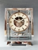 A fine Art Deco model Atmos clock, chrome  no 5227, by Jean Leon Reutter, circa 1930