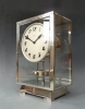 Art Deco Atmos clock, high model, nickel, J. L. Reutter no 3043, France ca. 1930. 