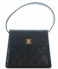 Chanel Black Caviar Quilted Leather Handbag - Chanel
