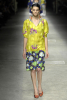 Dries Van Noten Yellow Sequin Embroidered Dress - Dries van Noten