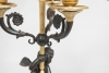 A great pair of French Empire/Charles X candlesticks, circa 1830