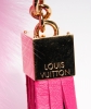 Louis Vuitton Limited Edition Pink Fur Foxy Bag Charm and Key Chain - Louis Vuitton