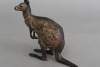 An attractive Vienna Bronze kangaroo, signed Bergman, circa 1900