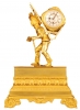 ABS-13 Gilt bronze ' portefaix' clock, miniature
