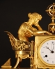 M63 French mantle clock ‘La leçon d’Astronomie’