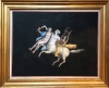 Maestri: Grand Tour gouache of Centaur of the Villa Cicero